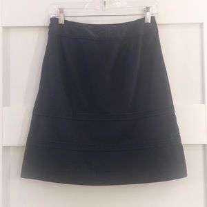 LOFT Navy Skirt